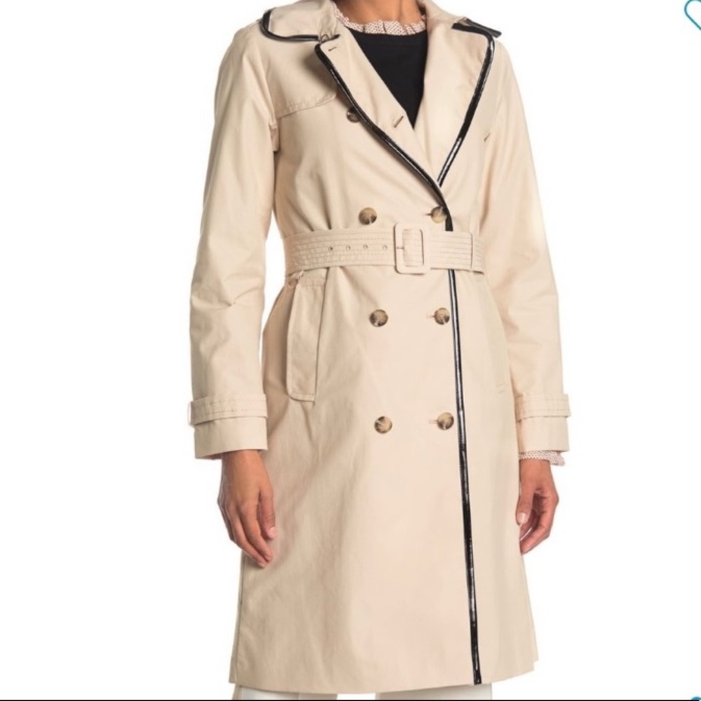 NWT Kate Spade Double Breasted Trench Coat Medium